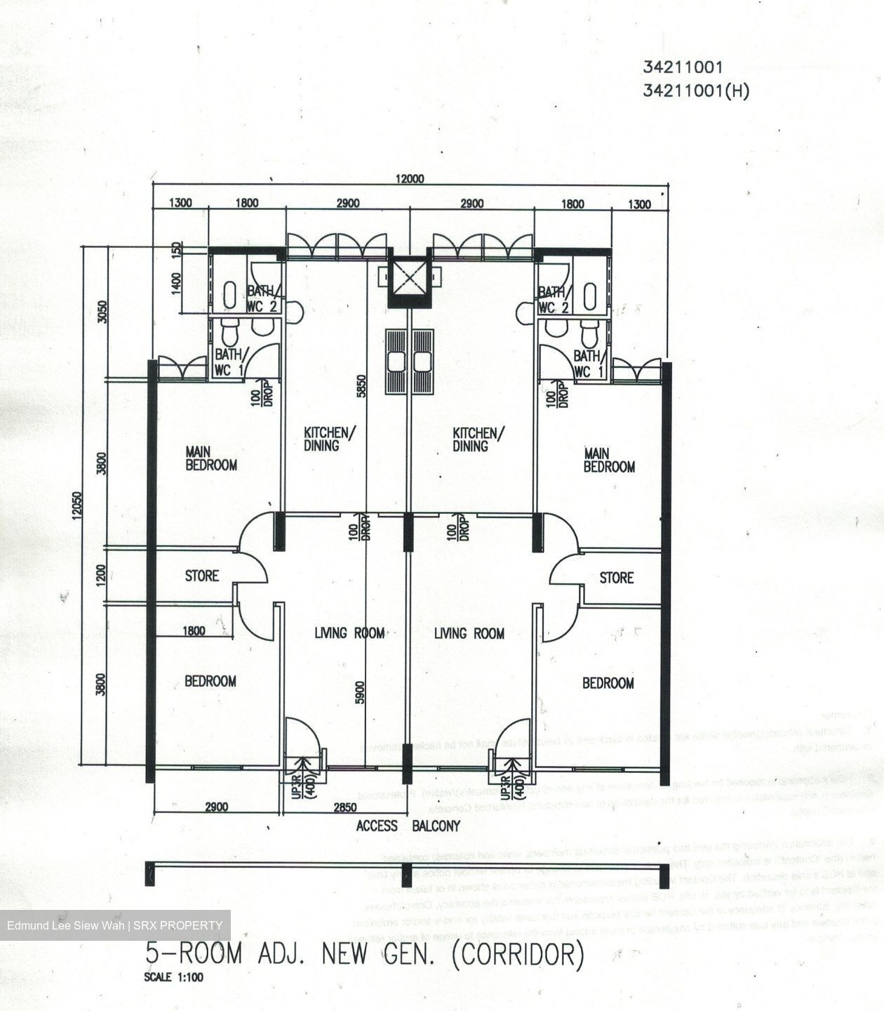 Blk 120 Ang Mo Kio Avenue 3 (Ang Mo Kio), HDB 5 Rooms #514879781